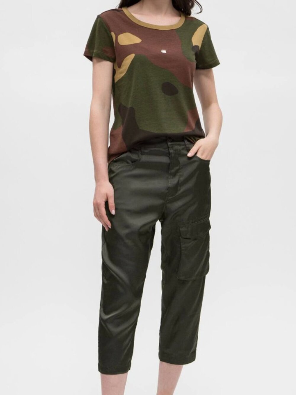 G-Star Raw Satin Cargo Pants